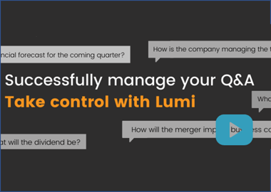 Lumi Global Announces Product Innovation for Q&A Sessions
