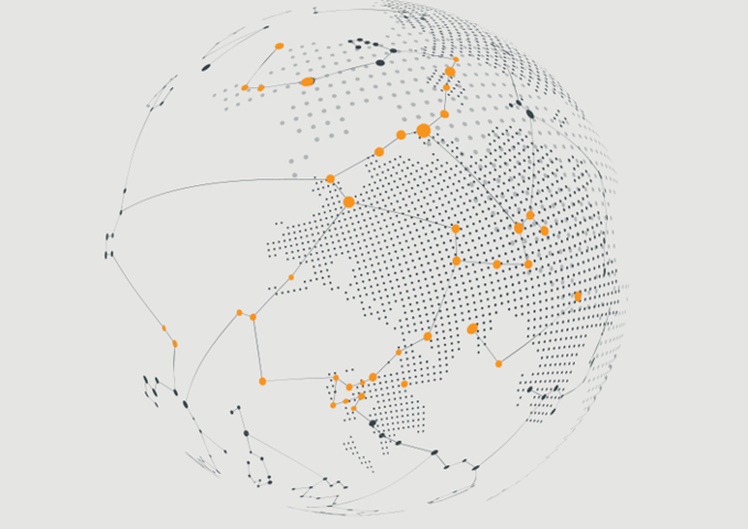 A network across the globe